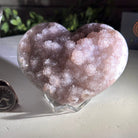 Extra Quality Amethyst Heart Geode on an Acrylic Stand, 0.91 lbs & 2.7" Tall #5462-0051 by Brazil Gems - Brazil GemsBrazil GemsExtra Quality Amethyst Heart Geode on an Acrylic Stand, 0.91 lbs & 2.7" Tall #5462-0051 by Brazil GemsHearts5462-0051