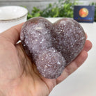 Extra Quality Amethyst Heart Geode on an Acrylic Stand, 1 lbs & 2.8" Tall #5462-0054 by Brazil Gems - Brazil GemsBrazil GemsExtra Quality Amethyst Heart Geode on an Acrylic Stand, 1 lbs & 2.8" Tall #5462-0054 by Brazil GemsHearts5462-0054
