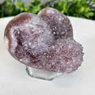 Extra Quality Amethyst Heart Geode on an Acrylic Stand, 1 lbs & 2.8" Tall #5462-0054 by Brazil Gems - Brazil GemsBrazil GemsExtra Quality Amethyst Heart Geode on an Acrylic Stand, 1 lbs & 2.8" Tall #5462-0054 by Brazil GemsHearts5462-0054