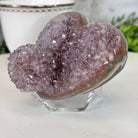 Extra Quality Amethyst Heart Geode on an Acrylic Stand, 1 lbs & 2.8" Tall #5462-0054 by Brazil Gems - Brazil GemsBrazil GemsExtra Quality Amethyst Heart Geode on an Acrylic Stand, 1 lbs & 2.8" Tall #5462-0054 by Brazil GemsHearts5462-0054