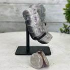 Extra Quality Amethyst Heart Geode w/ metal stand, 0.9 lbs & 3.6" Tall #5463-0240 by Brazil Gems - Brazil GemsBrazil GemsExtra Quality Amethyst Heart Geode w/ metal stand, 0.9 lbs & 3.6" Tall #5463-0240 by Brazil GemsHearts5463-0240
