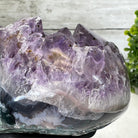 Extra Quality Amethyst Heart Geode w/ metal stand, 3.1 lbs & 5.8" Tall #5463-0278 by Brazil Gems - Brazil GemsBrazil GemsExtra Quality Amethyst Heart Geode w/ metal stand, 3.1 lbs & 5.8" Tall #5463-0278 by Brazil GemsHearts5463-0278