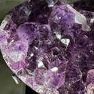 Extra Quality Amethyst Heart Geode w/ metal stand, 3.1 lbs & 5.8" Tall #5463-0278 by Brazil Gems - Brazil GemsBrazil GemsExtra Quality Amethyst Heart Geode w/ metal stand, 3.1 lbs & 5.8" Tall #5463-0278 by Brazil GemsHearts5463-0278