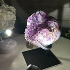 Extra Quality Amethyst Heart Geode w/ metal stand, 3.1 lbs & 5.8" Tall #5463-0278 by Brazil Gems - Brazil GemsBrazil GemsExtra Quality Amethyst Heart Geode w/ metal stand, 3.1 lbs & 5.8" Tall #5463-0278 by Brazil GemsHearts5463-0278
