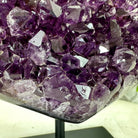 Extra Quality Amethyst Heart Geode w/ metal stand, 3.5 lbs & 6.5" Tall #5463-0281 by Brazil Gems - Brazil GemsBrazil GemsExtra Quality Amethyst Heart Geode w/ metal stand, 3.5 lbs & 6.5" Tall #5463-0281 by Brazil GemsHearts5463-0281