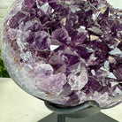 Extra Quality Amethyst Heart Geode w/ metal stand, 3.5 lbs & 6.5" Tall #5463-0281 by Brazil Gems - Brazil GemsBrazil GemsExtra Quality Amethyst Heart Geode w/ metal stand, 3.5 lbs & 6.5" Tall #5463-0281 by Brazil GemsHearts5463-0281