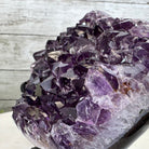 Extra Quality Amethyst Heart Geode w/ metal stand, 3.5 lbs & 6.5" Tall #5463-0281 by Brazil Gems - Brazil GemsBrazil GemsExtra Quality Amethyst Heart Geode w/ metal stand, 3.5 lbs & 6.5" Tall #5463-0281 by Brazil GemsHearts5463-0281