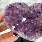 Extra Quality Amethyst Heart Geode w/ metal stand, 4.1 lbs & 6.2" Tall #5463-0285 by Brazil Gems - Brazil GemsBrazil GemsExtra Quality Amethyst Heart Geode w/ metal stand, 4.1 lbs & 6.2" Tall #5463-0285 by Brazil GemsHearts5463-0285