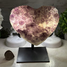 Extra Quality Amethyst Heart Geode w/ metal stand, 4.1 lbs & 6.2" Tall #5463-0285 by Brazil Gems - Brazil GemsBrazil GemsExtra Quality Amethyst Heart Geode w/ metal stand, 4.1 lbs & 6.2" Tall #5463-0285 by Brazil GemsHearts5463-0285