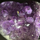Extra Quality Amethyst Heart Geode w/ metal stand, 4.6 lbs & 6" Tall #5463-0287 by Brazil Gems - Brazil GemsBrazil GemsExtra Quality Amethyst Heart Geode w/ metal stand, 4.6 lbs & 6" Tall #5463-0287 by Brazil GemsHearts5463-0287
