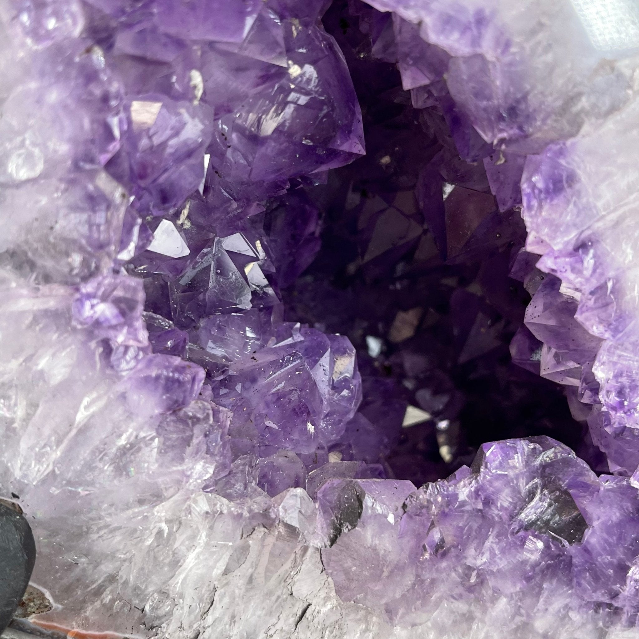Extra Quality Amethyst Wings on a Metal Stand, 143.3 lbs, 30.5" Tall #5493-0019 - Brazil GemsBrazil GemsExtra Quality Amethyst Wings on a Metal Stand, 143.3 lbs, 30.5" Tall #5493-0019Amethyst Butterfly Wings5493-0019