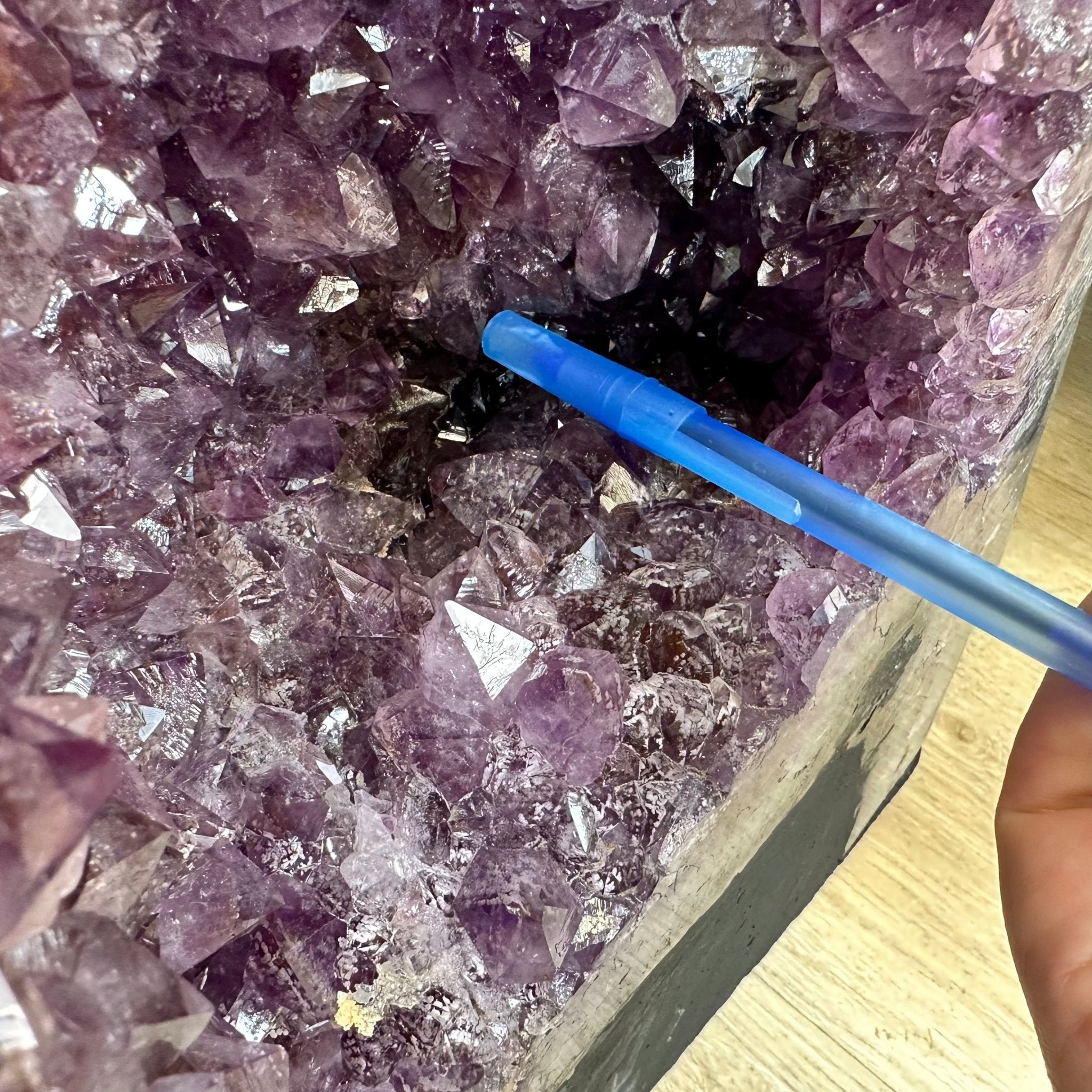 Extra Quality Brazilian Amethyst Cathedral, 103.6 lbs & 43" Tall, Model #5601-1212 by Brazil Gems - Brazil GemsBrazil GemsExtra Quality Brazilian Amethyst Cathedral, 103.6 lbs & 43" Tall, Model #5601-1212 by Brazil GemsCathedrals5601-1212