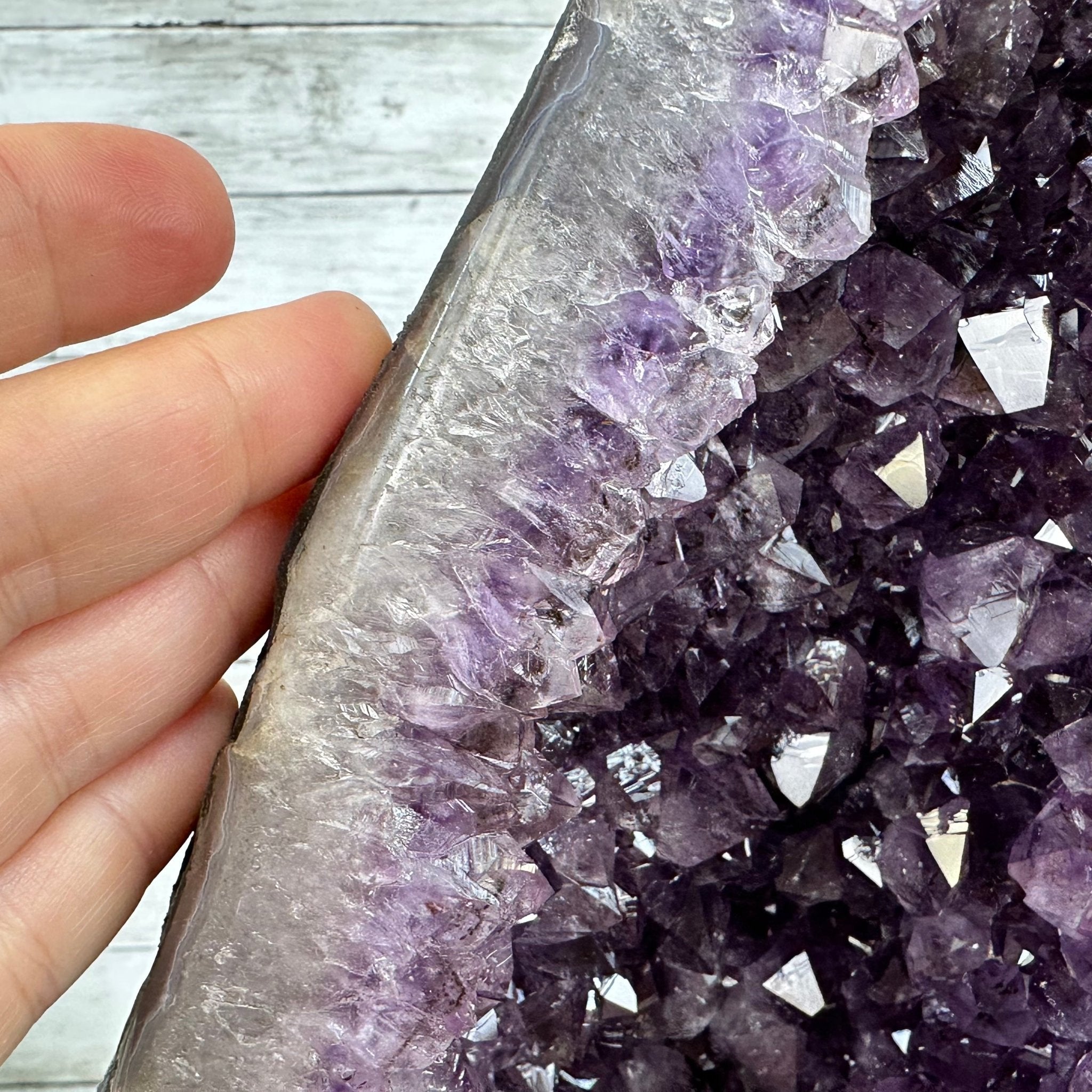 Extra Quality Brazilian Amethyst Cathedral, 103.6 lbs & 43" Tall, Model #5601-1212 by Brazil Gems - Brazil GemsBrazil GemsExtra Quality Brazilian Amethyst Cathedral, 103.6 lbs & 43" Tall, Model #5601-1212 by Brazil GemsCathedrals5601-1212