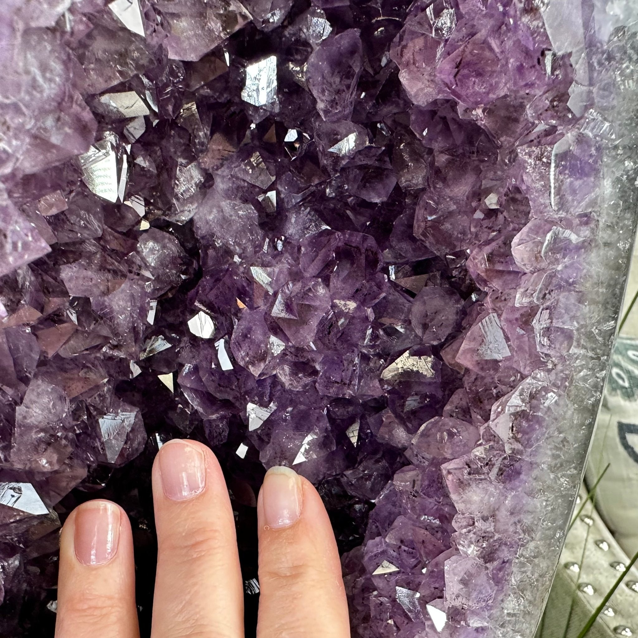 Extra Quality Brazilian Amethyst Cathedral, 103.6 lbs & 43" Tall, Model #5601-1212 by Brazil Gems - Brazil GemsBrazil GemsExtra Quality Brazilian Amethyst Cathedral, 103.6 lbs & 43" Tall, Model #5601-1212 by Brazil GemsCathedrals5601-1212