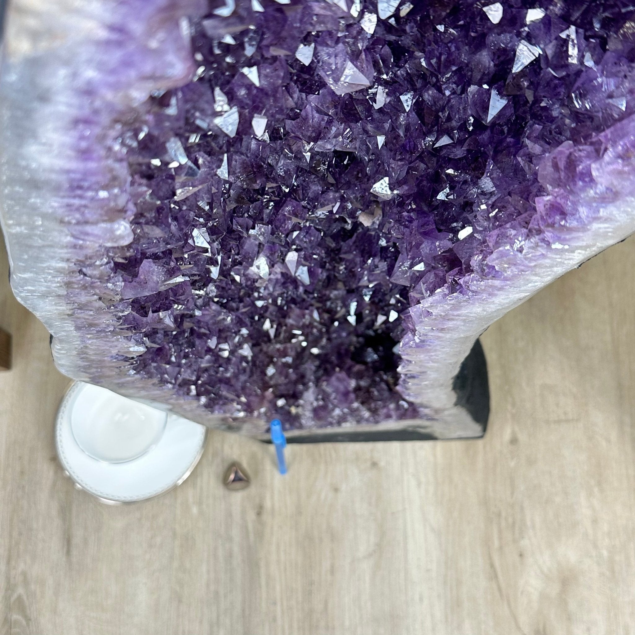 Extra Quality Brazilian Amethyst Cathedral, 103.6 lbs & 43" Tall, Model #5601-1212 by Brazil Gems - Brazil GemsBrazil GemsExtra Quality Brazilian Amethyst Cathedral, 103.6 lbs & 43" Tall, Model #5601-1212 by Brazil GemsCathedrals5601-1212
