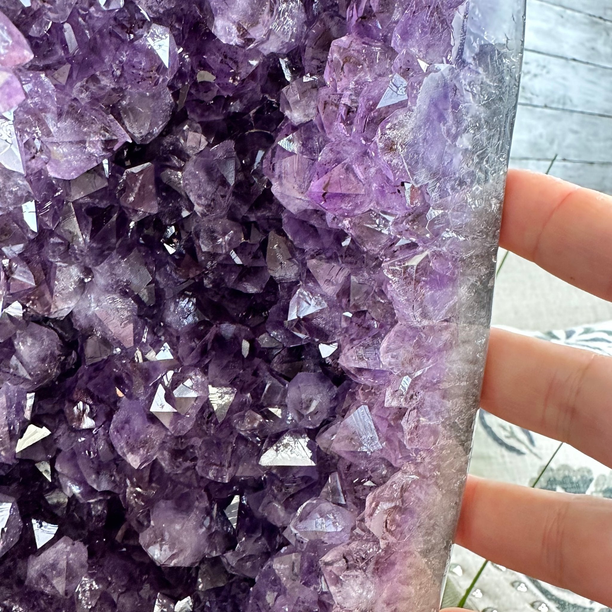 Extra Quality Brazilian Amethyst Cathedral, 103.6 lbs & 43" Tall, Model #5601-1212 by Brazil Gems - Brazil GemsBrazil GemsExtra Quality Brazilian Amethyst Cathedral, 103.6 lbs & 43" Tall, Model #5601-1212 by Brazil GemsCathedrals5601-1212