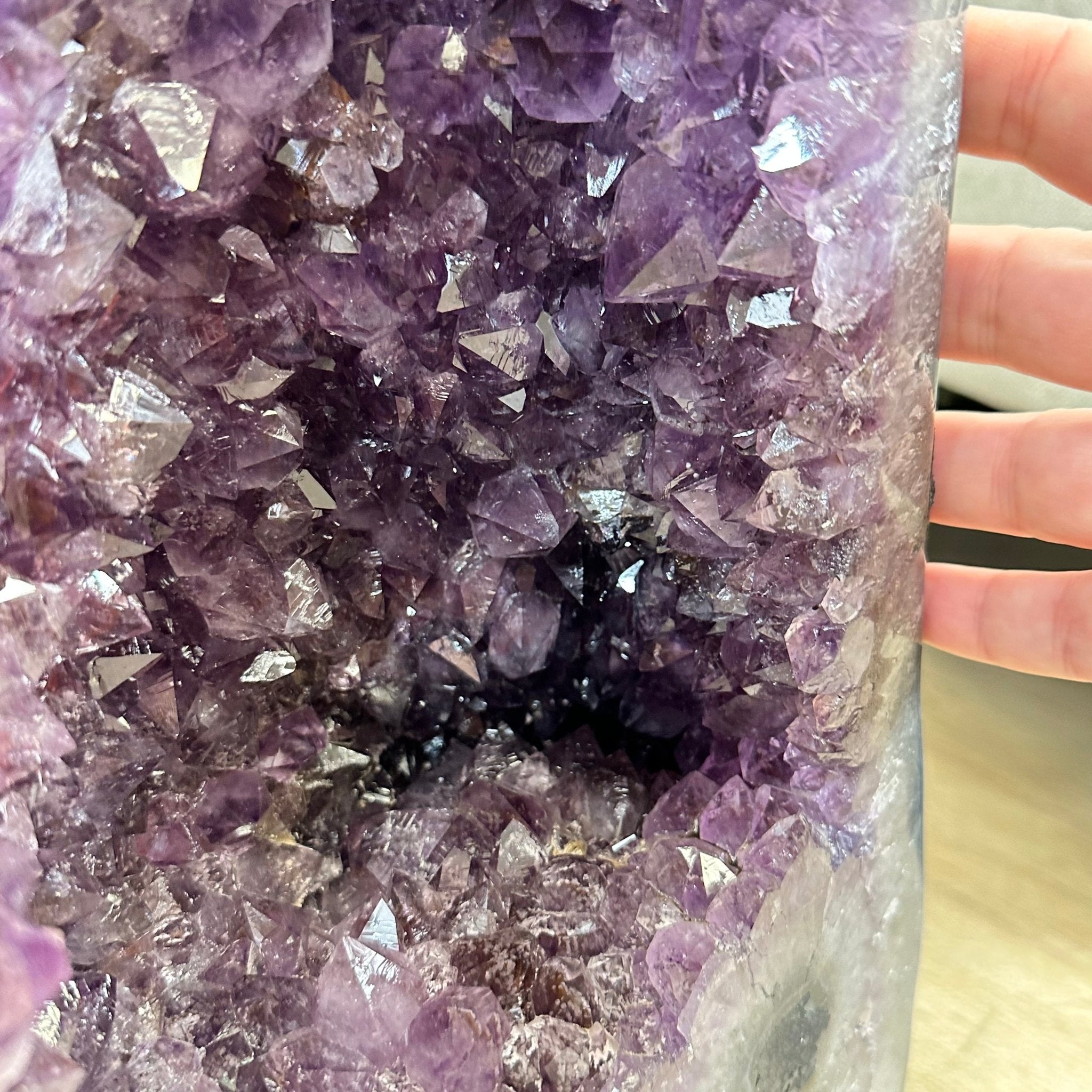 Extra Quality Brazilian Amethyst Cathedral, 103.6 lbs & 43" Tall, Model #5601-1212 by Brazil Gems - Brazil GemsBrazil GemsExtra Quality Brazilian Amethyst Cathedral, 103.6 lbs & 43" Tall, Model #5601-1212 by Brazil GemsCathedrals5601-1212