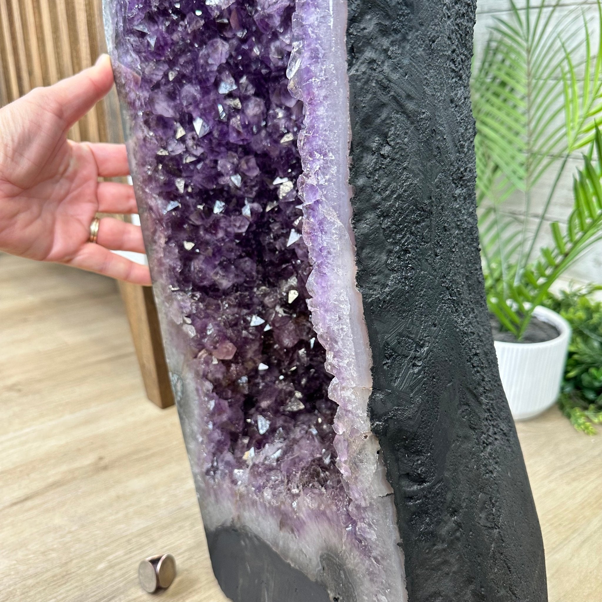 Extra Quality Brazilian Amethyst Cathedral, 103.6 lbs & 43" Tall, Model #5601-1212 by Brazil Gems - Brazil GemsBrazil GemsExtra Quality Brazilian Amethyst Cathedral, 103.6 lbs & 43" Tall, Model #5601-1212 by Brazil GemsCathedrals5601-1212