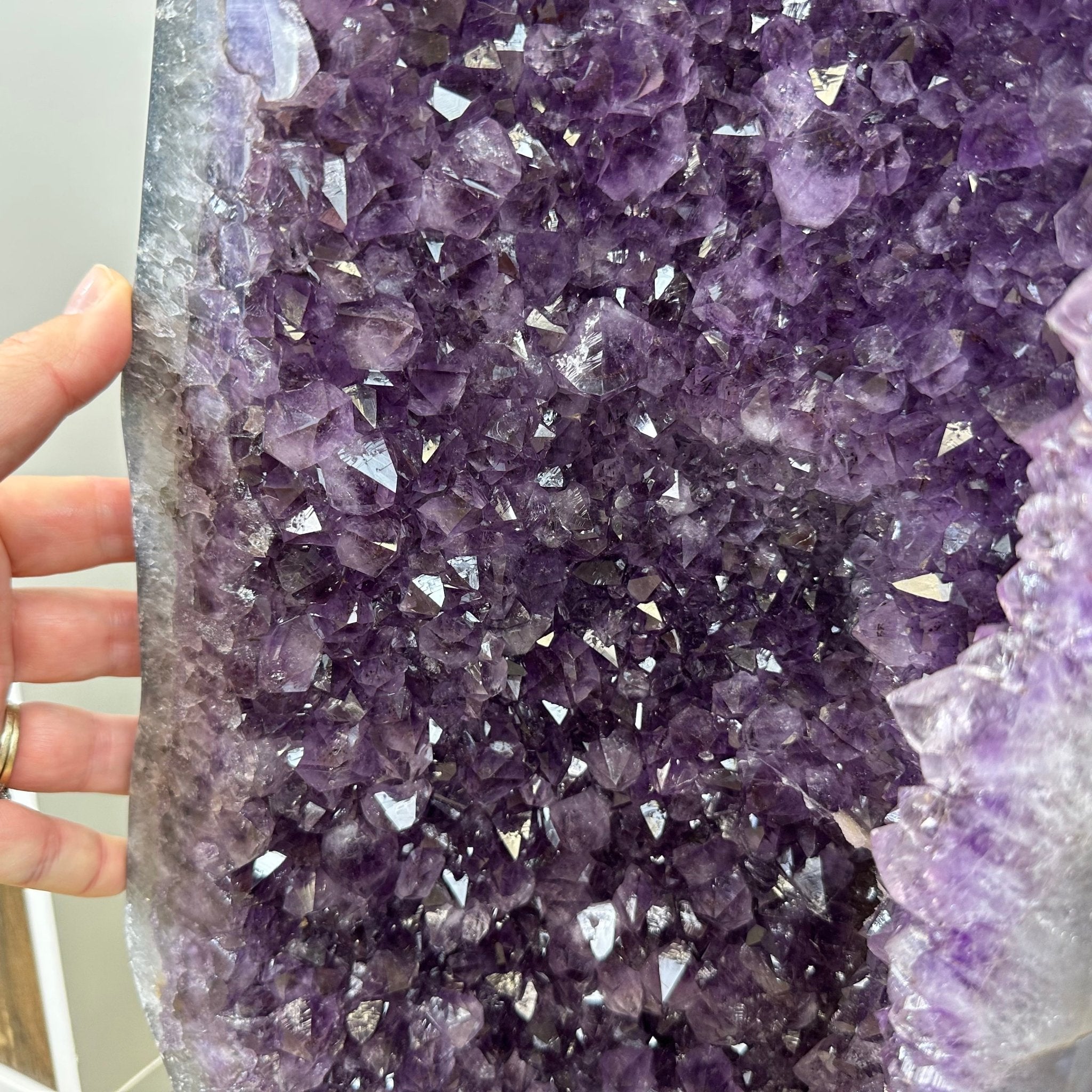 Extra Quality Brazilian Amethyst Cathedral, 103.6 lbs & 43" Tall, Model #5601-1212 by Brazil Gems - Brazil GemsBrazil GemsExtra Quality Brazilian Amethyst Cathedral, 103.6 lbs & 43" Tall, Model #5601-1212 by Brazil GemsCathedrals5601-1212