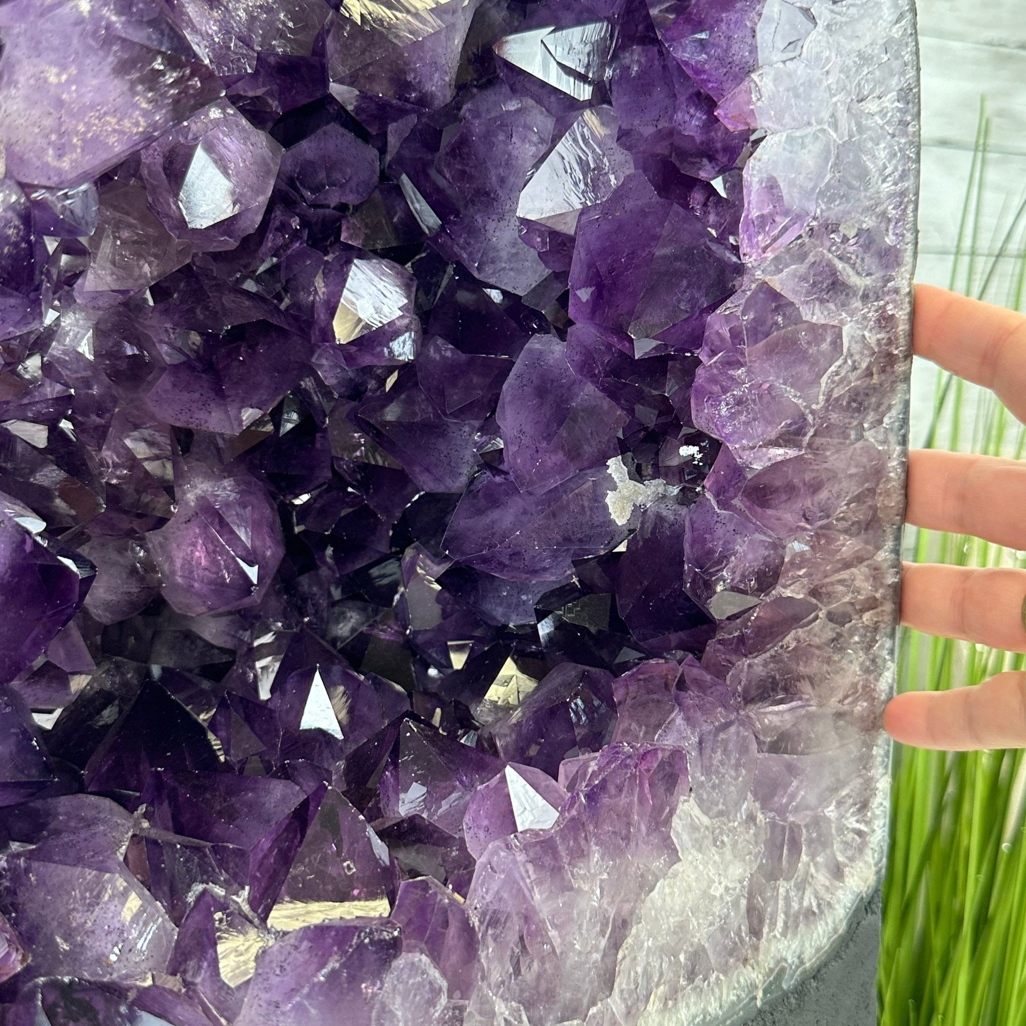 Extra Quality Brazilian Amethyst Cathedral, 108 lbs & 24.25" Tall, Model #5601-1183 by Brazil Gems - Brazil GemsBrazil GemsExtra Quality Brazilian Amethyst Cathedral, 108 lbs & 24.25" Tall, Model #5601-1183 by Brazil GemsCathedrals5601-1183