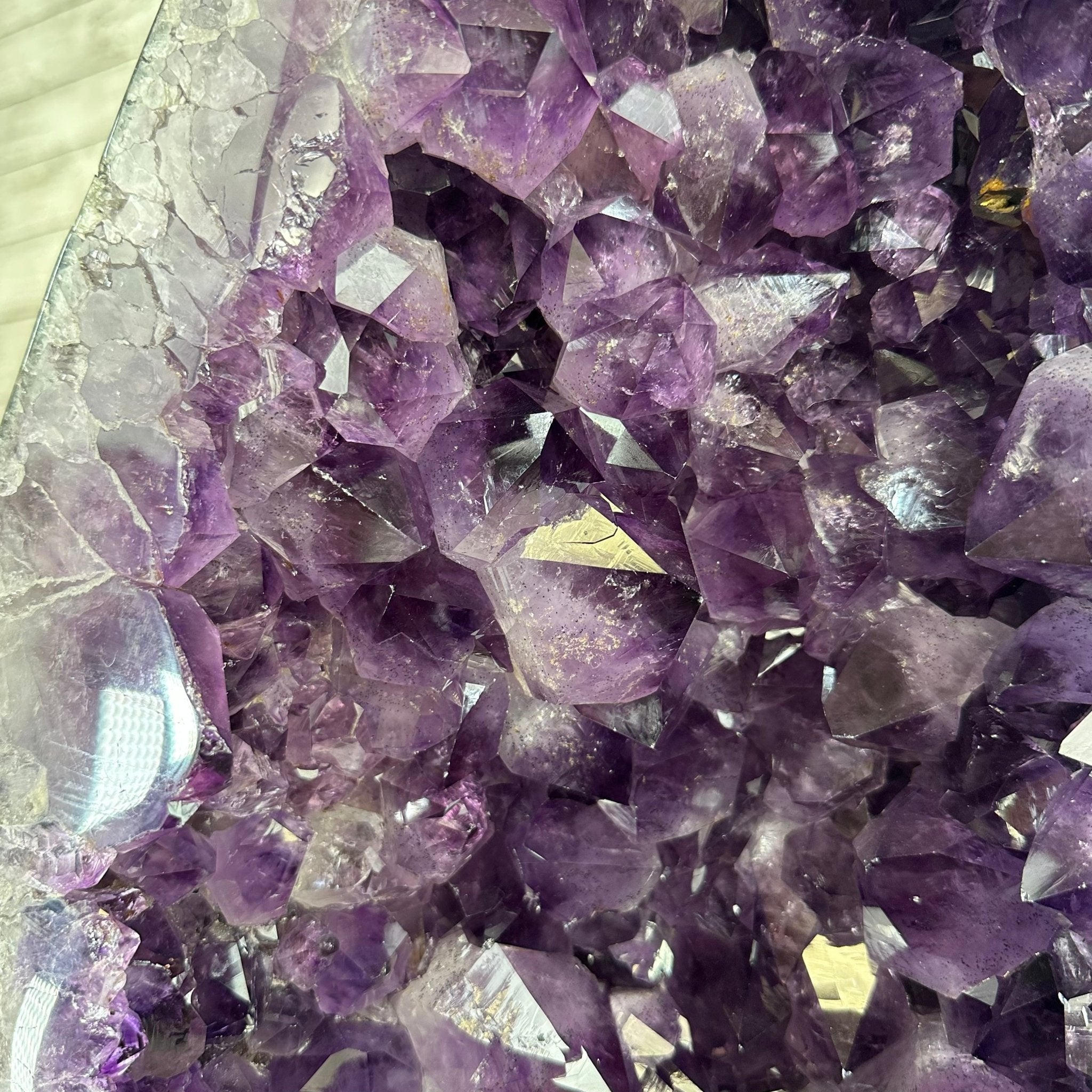 Extra Quality Brazilian Amethyst Cathedral, 108 lbs & 24.25" Tall, Model #5601-1183 by Brazil Gems - Brazil GemsBrazil GemsExtra Quality Brazilian Amethyst Cathedral, 108 lbs & 24.25" Tall, Model #5601-1183 by Brazil GemsCathedrals5601-1183