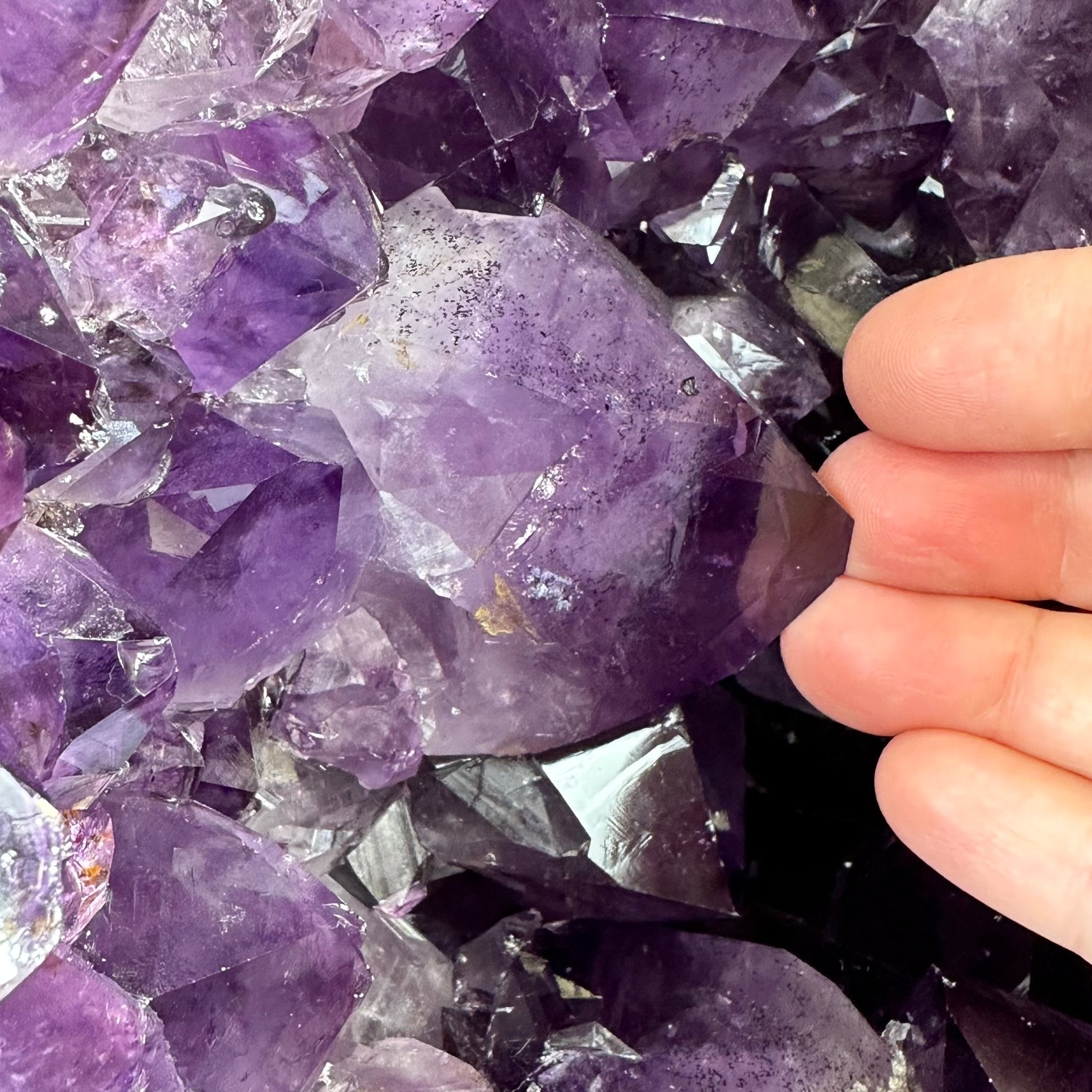 Extra Quality Brazilian Amethyst Cathedral, 108 lbs & 24.25" Tall, Model #5601-1183 by Brazil Gems - Brazil GemsBrazil GemsExtra Quality Brazilian Amethyst Cathedral, 108 lbs & 24.25" Tall, Model #5601-1183 by Brazil GemsCathedrals5601-1183