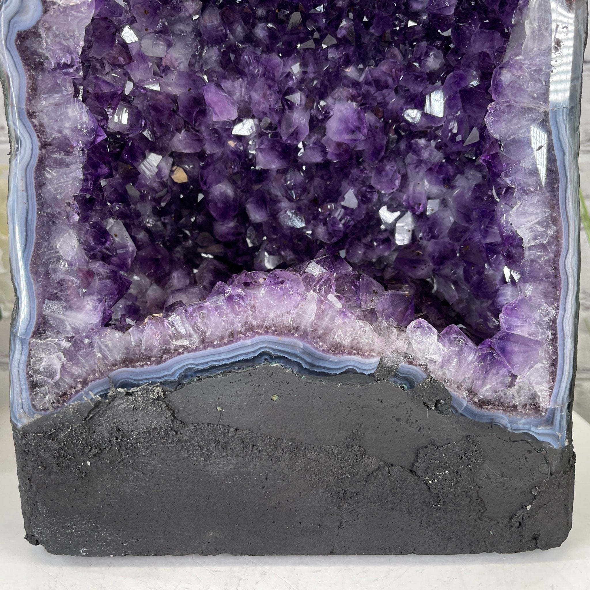 Extra Quality Brazilian Amethyst Cathedral, 11.75” tall & 25.9 lbs #5601-0472 by Brazil Gems - Brazil GemsBrazil GemsExtra Quality Brazilian Amethyst Cathedral, 11.75” tall & 25.9 lbs #5601-0472 by Brazil GemsCathedrals5601-0472