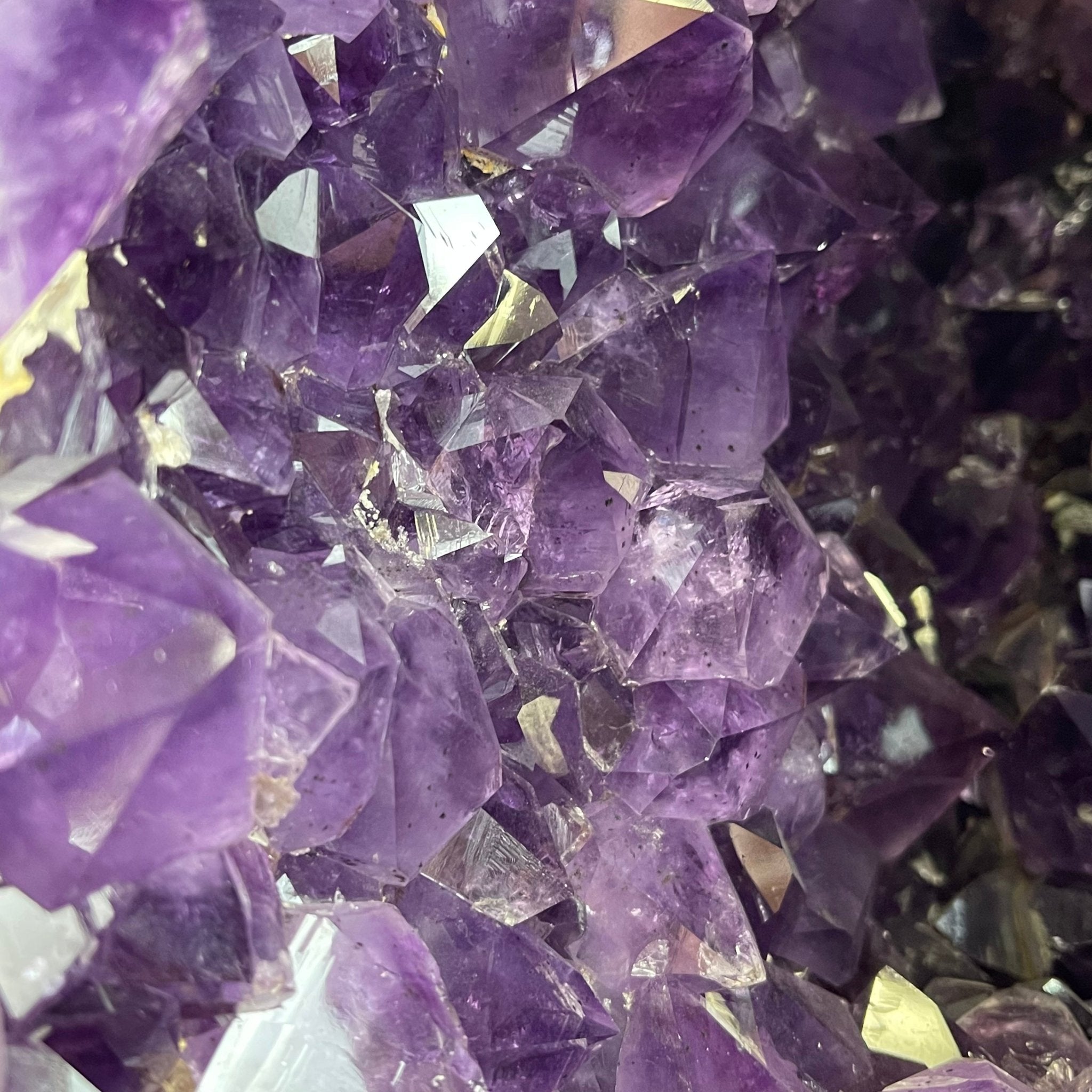 Extra Quality Brazilian Amethyst Cathedral, 125.7 lbs & 29.75" Tall #5601-0711 by Brazil Gems - Brazil GemsBrazil GemsExtra Quality Brazilian Amethyst Cathedral, 125.7 lbs & 29.75" Tall #5601-0711 by Brazil GemsCathedrals5601-0711