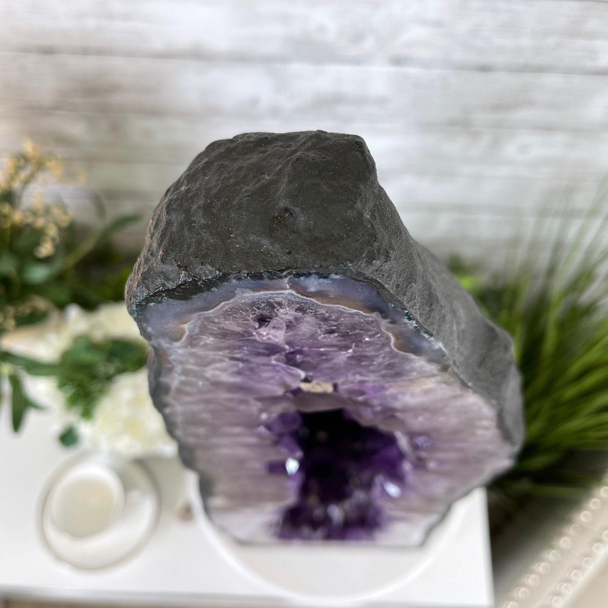 Extra Quality Brazilian Amethyst Cathedral, 125.7 lbs & 29.75" Tall #5601-0711 by Brazil Gems - Brazil GemsBrazil GemsExtra Quality Brazilian Amethyst Cathedral, 125.7 lbs & 29.75" Tall #5601-0711 by Brazil GemsCathedrals5601-0711