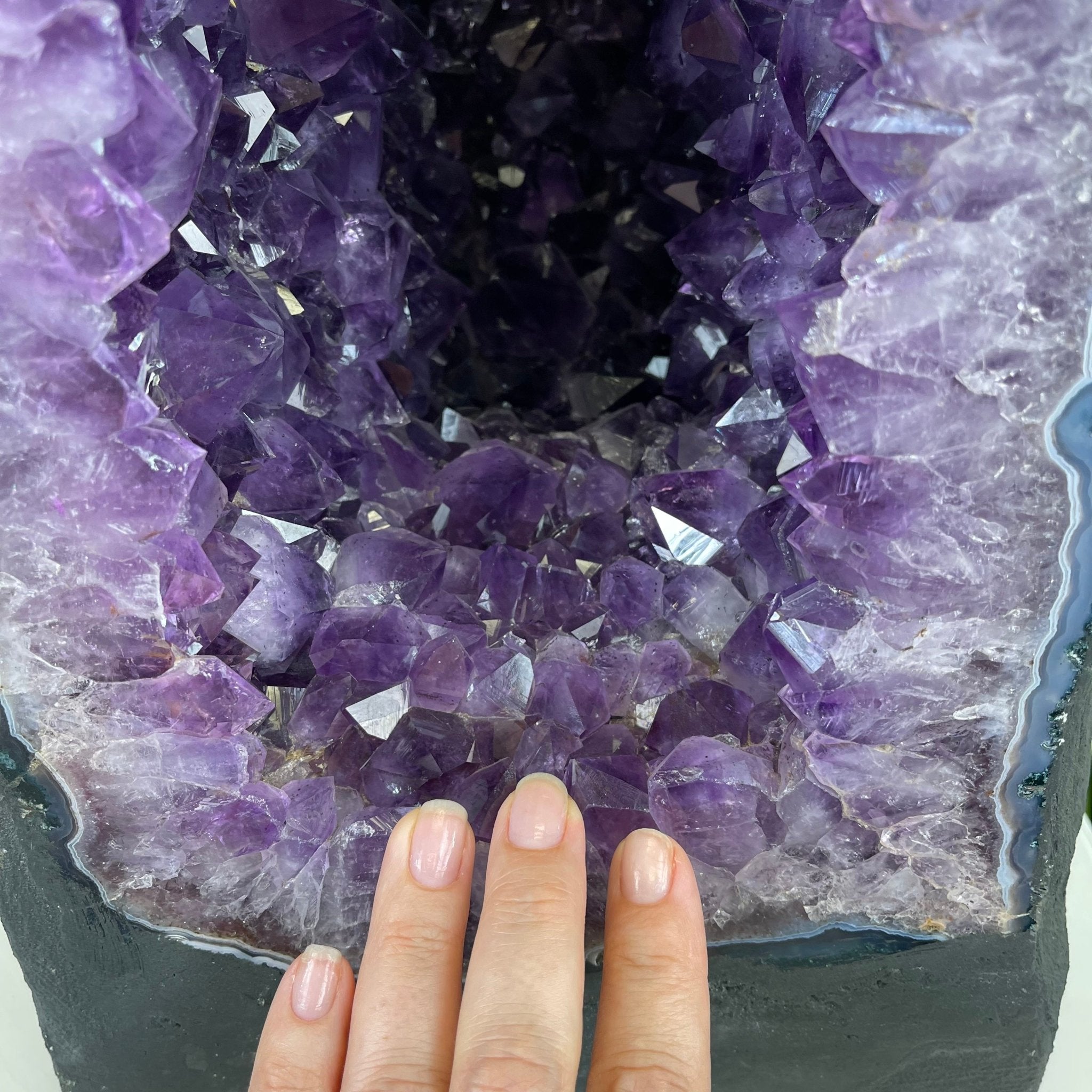 Extra Quality Brazilian Amethyst Cathedral, 125.7 lbs & 29.75" Tall #5601-0711 by Brazil Gems - Brazil GemsBrazil GemsExtra Quality Brazilian Amethyst Cathedral, 125.7 lbs & 29.75" Tall #5601-0711 by Brazil GemsCathedrals5601-0711