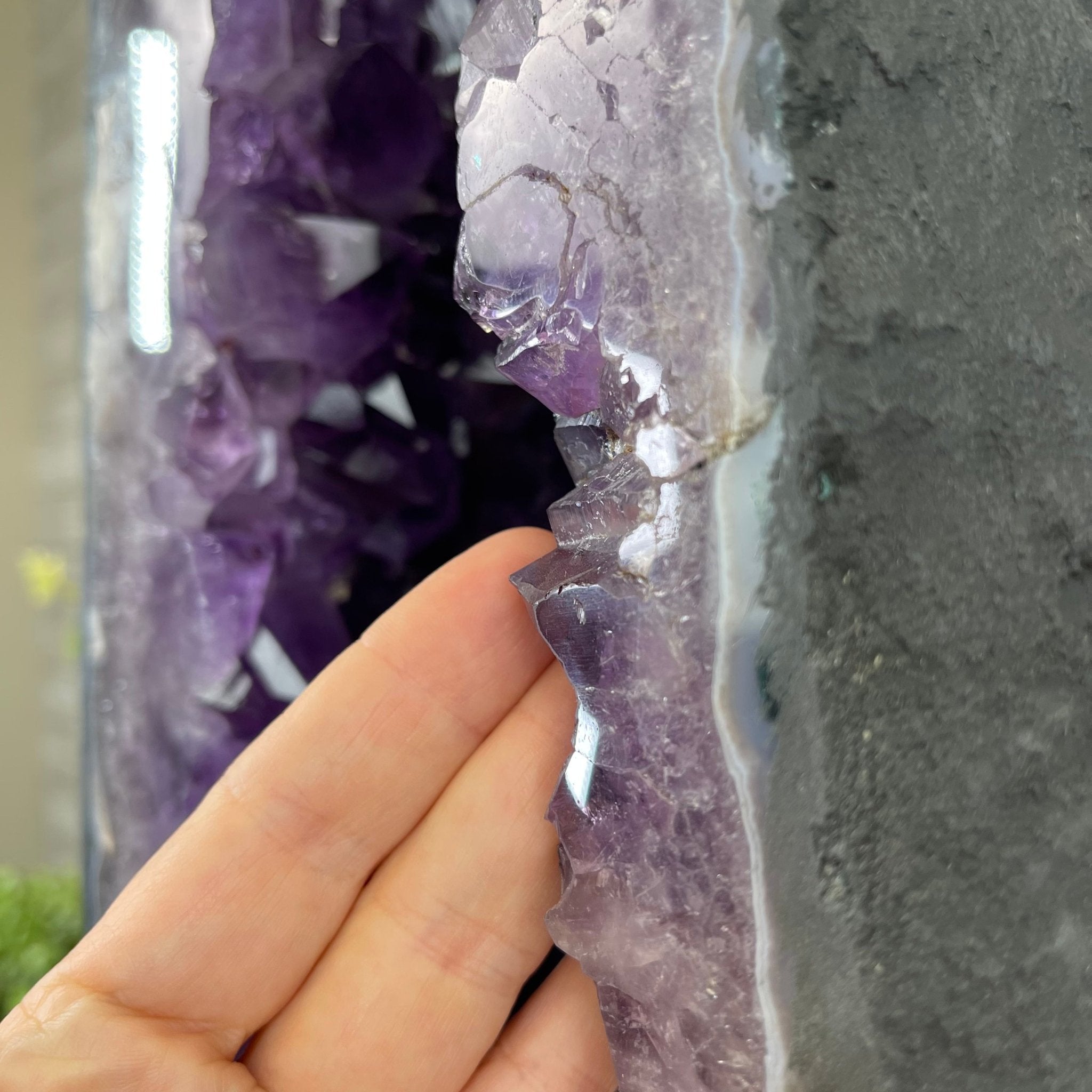 Extra Quality Brazilian Amethyst Cathedral, 125.7 lbs & 29.75" Tall #5601-0711 by Brazil Gems - Brazil GemsBrazil GemsExtra Quality Brazilian Amethyst Cathedral, 125.7 lbs & 29.75" Tall #5601-0711 by Brazil GemsCathedrals5601-0711