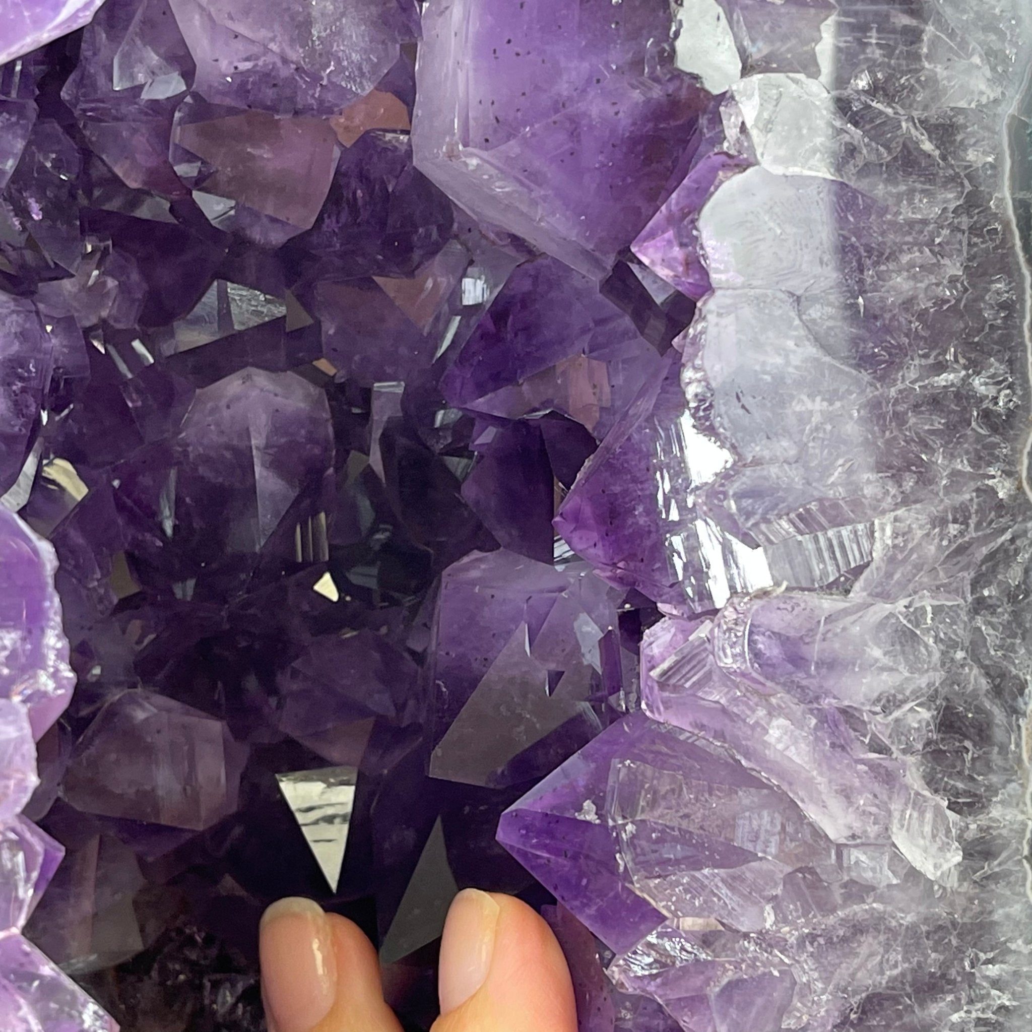 Extra Quality Brazilian Amethyst Cathedral, 125.7 lbs & 29.75" Tall #5601-0711 by Brazil Gems - Brazil GemsBrazil GemsExtra Quality Brazilian Amethyst Cathedral, 125.7 lbs & 29.75" Tall #5601-0711 by Brazil GemsCathedrals5601-0711