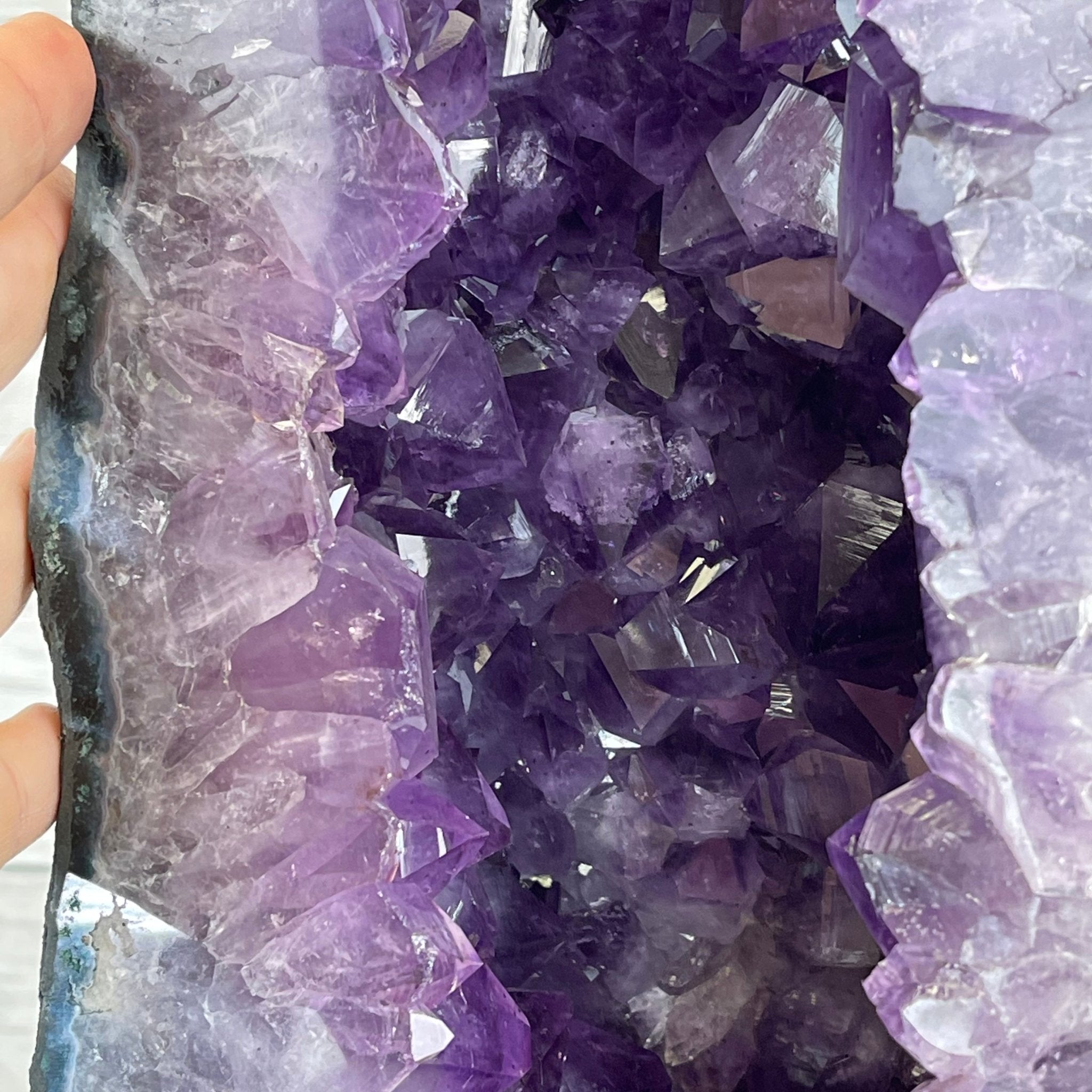 Extra Quality Brazilian Amethyst Cathedral, 125.7 lbs & 29.75" Tall #5601-0711 by Brazil Gems - Brazil GemsBrazil GemsExtra Quality Brazilian Amethyst Cathedral, 125.7 lbs & 29.75" Tall #5601-0711 by Brazil GemsCathedrals5601-0711