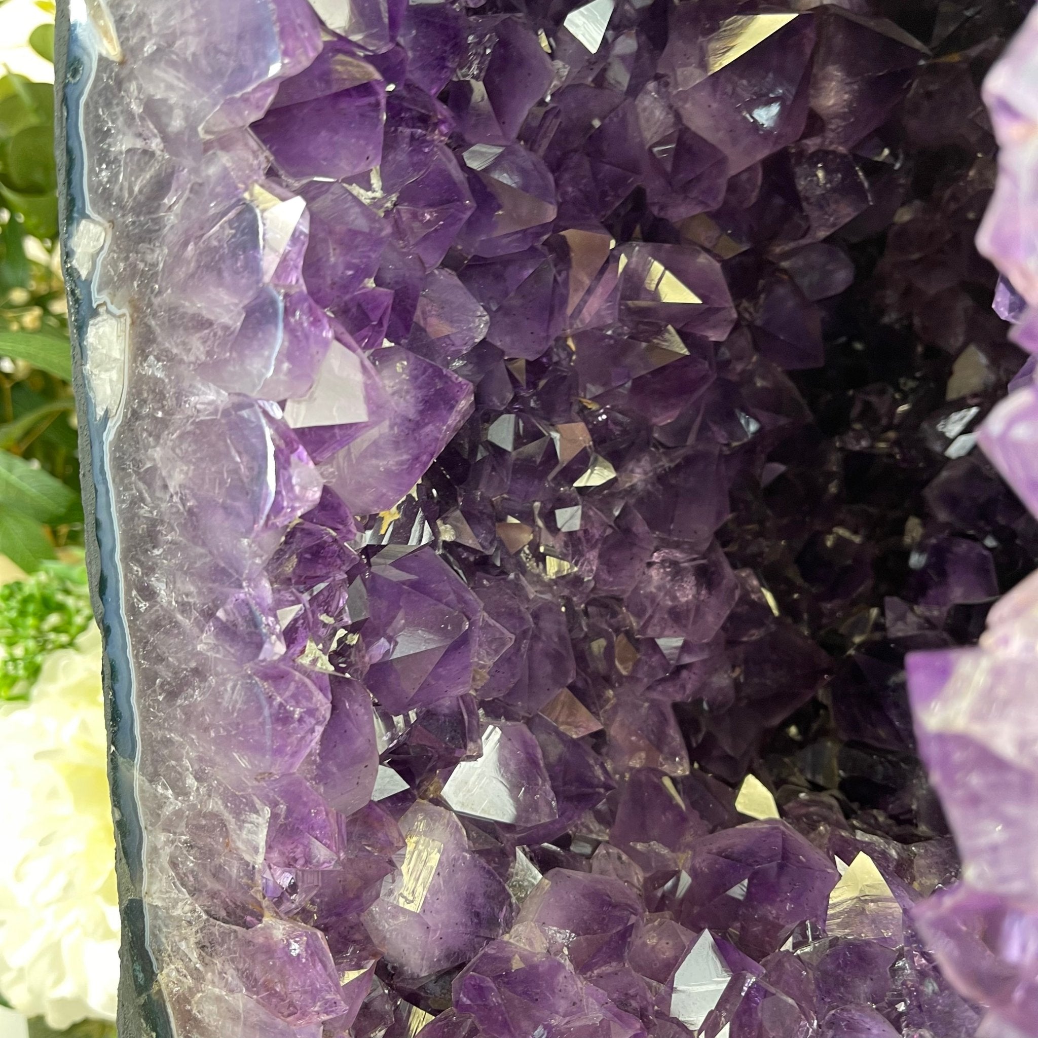 Extra Quality Brazilian Amethyst Cathedral, 125.7 lbs & 29.75" Tall #5601-0711 by Brazil Gems - Brazil GemsBrazil GemsExtra Quality Brazilian Amethyst Cathedral, 125.7 lbs & 29.75" Tall #5601-0711 by Brazil GemsCathedrals5601-0711