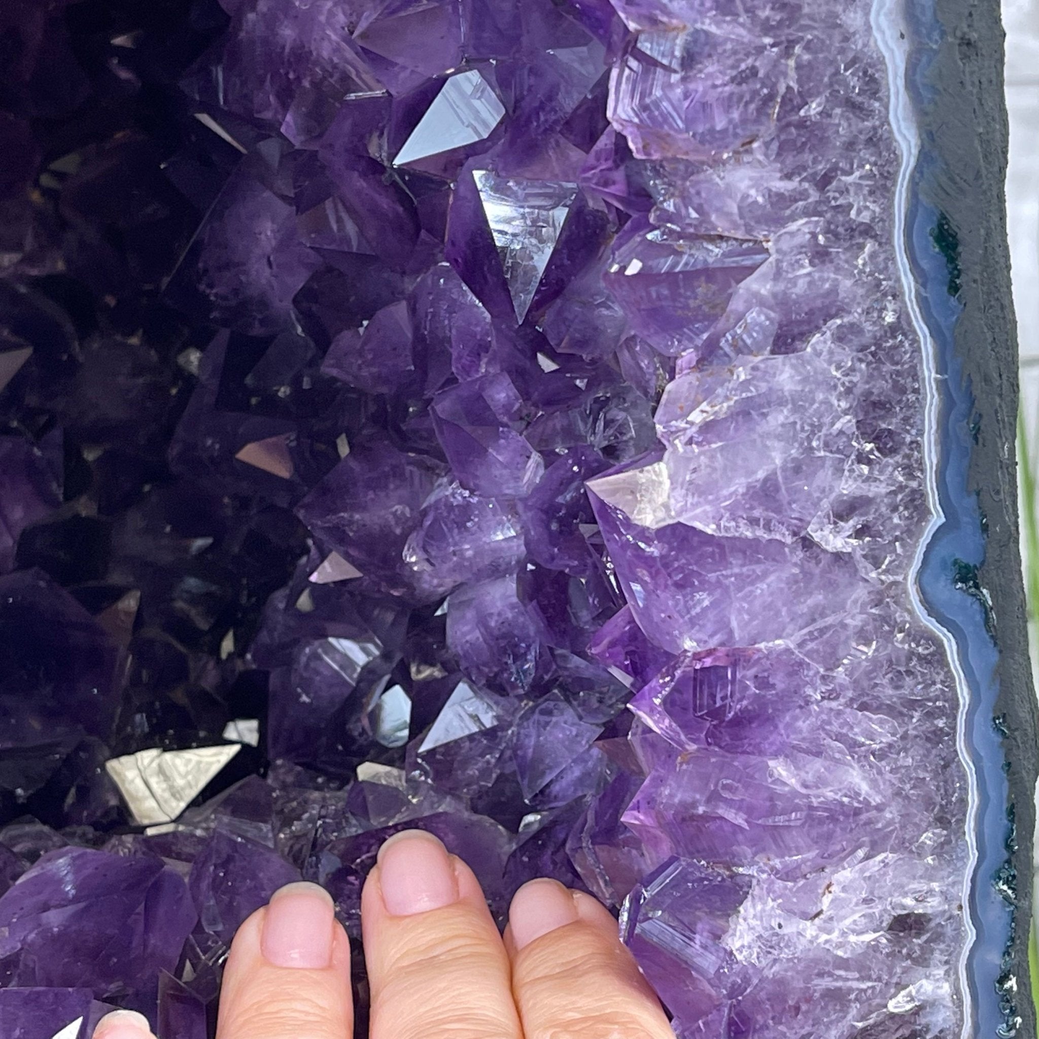 Extra Quality Brazilian Amethyst Cathedral, 125.7 lbs & 29.75" Tall #5601-0711 by Brazil Gems - Brazil GemsBrazil GemsExtra Quality Brazilian Amethyst Cathedral, 125.7 lbs & 29.75" Tall #5601-0711 by Brazil GemsCathedrals5601-0711