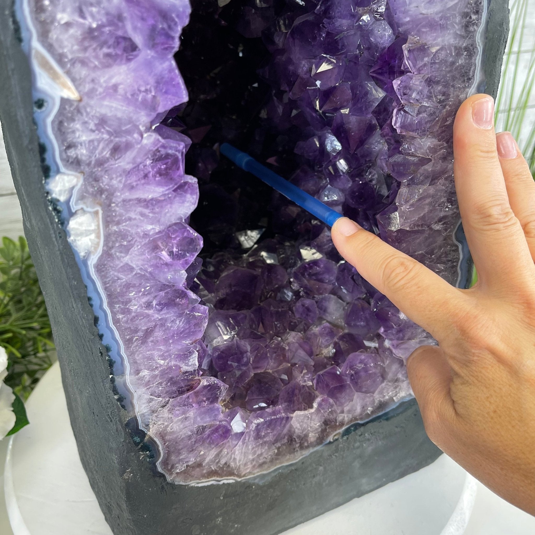 Extra Quality Brazilian Amethyst Cathedral, 125.7 lbs & 29.75" Tall #5601-0711 by Brazil Gems - Brazil GemsBrazil GemsExtra Quality Brazilian Amethyst Cathedral, 125.7 lbs & 29.75" Tall #5601-0711 by Brazil GemsCathedrals5601-0711