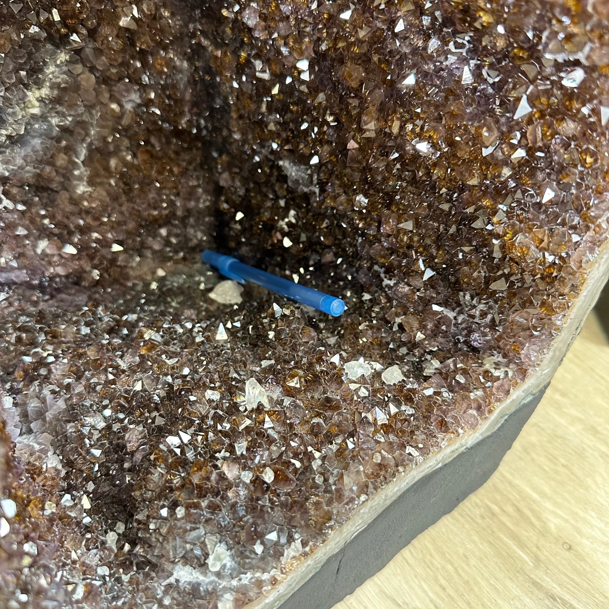 Extra Quality Brazilian Amethyst Cathedral, 128.5 lbs & 37.2" Tall, Model #5601-1225 by Brazil Gems - Brazil GemsBrazil GemsExtra Quality Brazilian Amethyst Cathedral, 128.5 lbs & 37.2" Tall, Model #5601-1225 by Brazil GemsCathedrals5601-1225