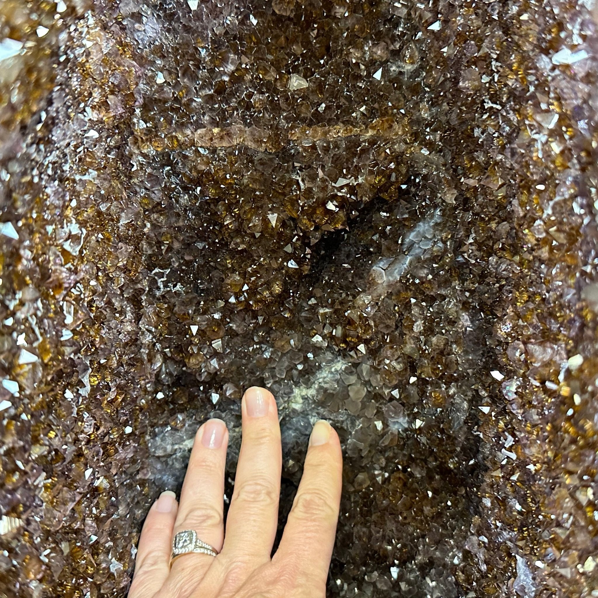 Extra Quality Brazilian Amethyst Cathedral, 128.5 lbs & 37.2" Tall, Model #5601-1225 by Brazil Gems - Brazil GemsBrazil GemsExtra Quality Brazilian Amethyst Cathedral, 128.5 lbs & 37.2" Tall, Model #5601-1225 by Brazil GemsCathedrals5601-1225