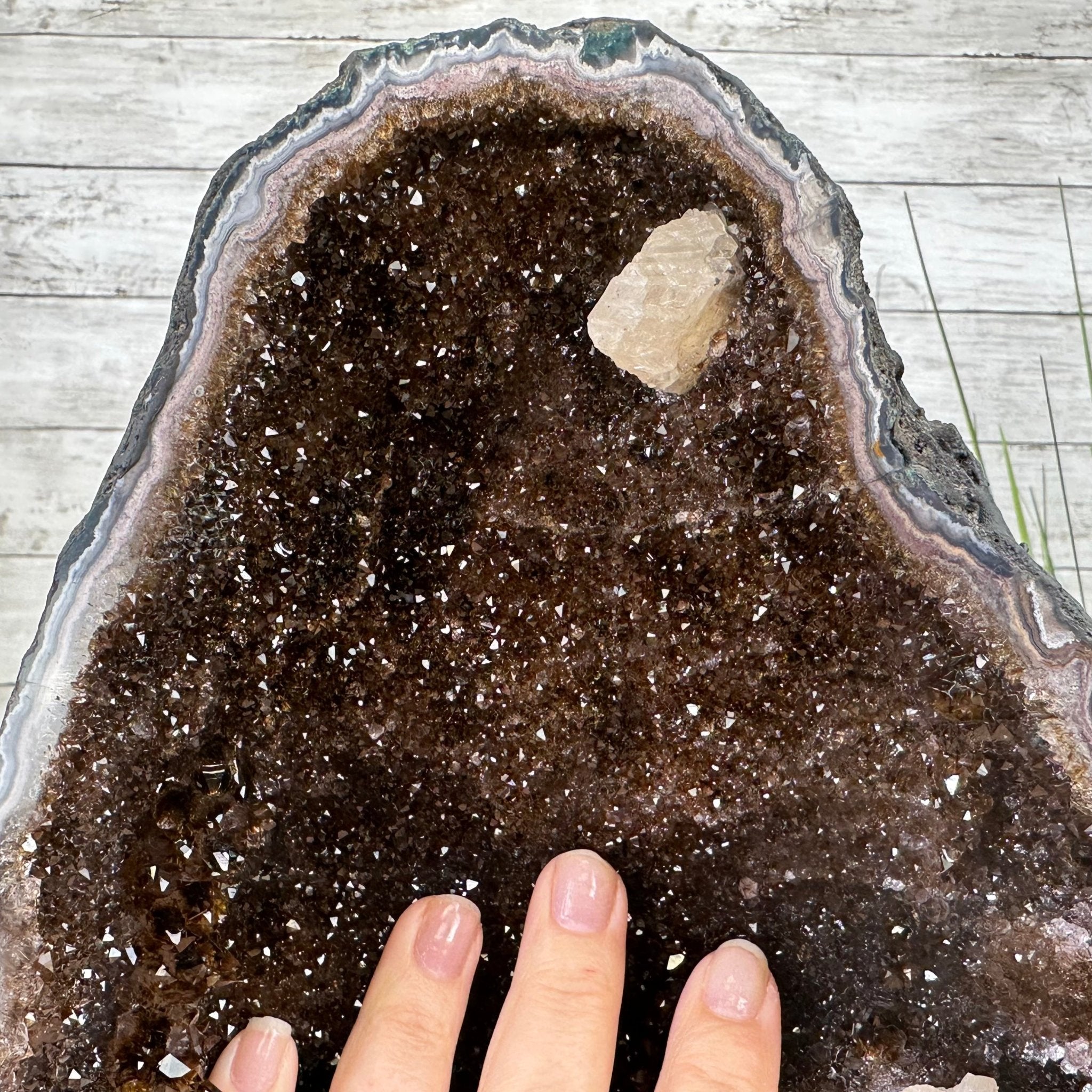 Extra Quality Brazilian Amethyst Cathedral, 128.5 lbs & 37.2" Tall, Model #5601-1225 by Brazil Gems - Brazil GemsBrazil GemsExtra Quality Brazilian Amethyst Cathedral, 128.5 lbs & 37.2" Tall, Model #5601-1225 by Brazil GemsCathedrals5601-1225