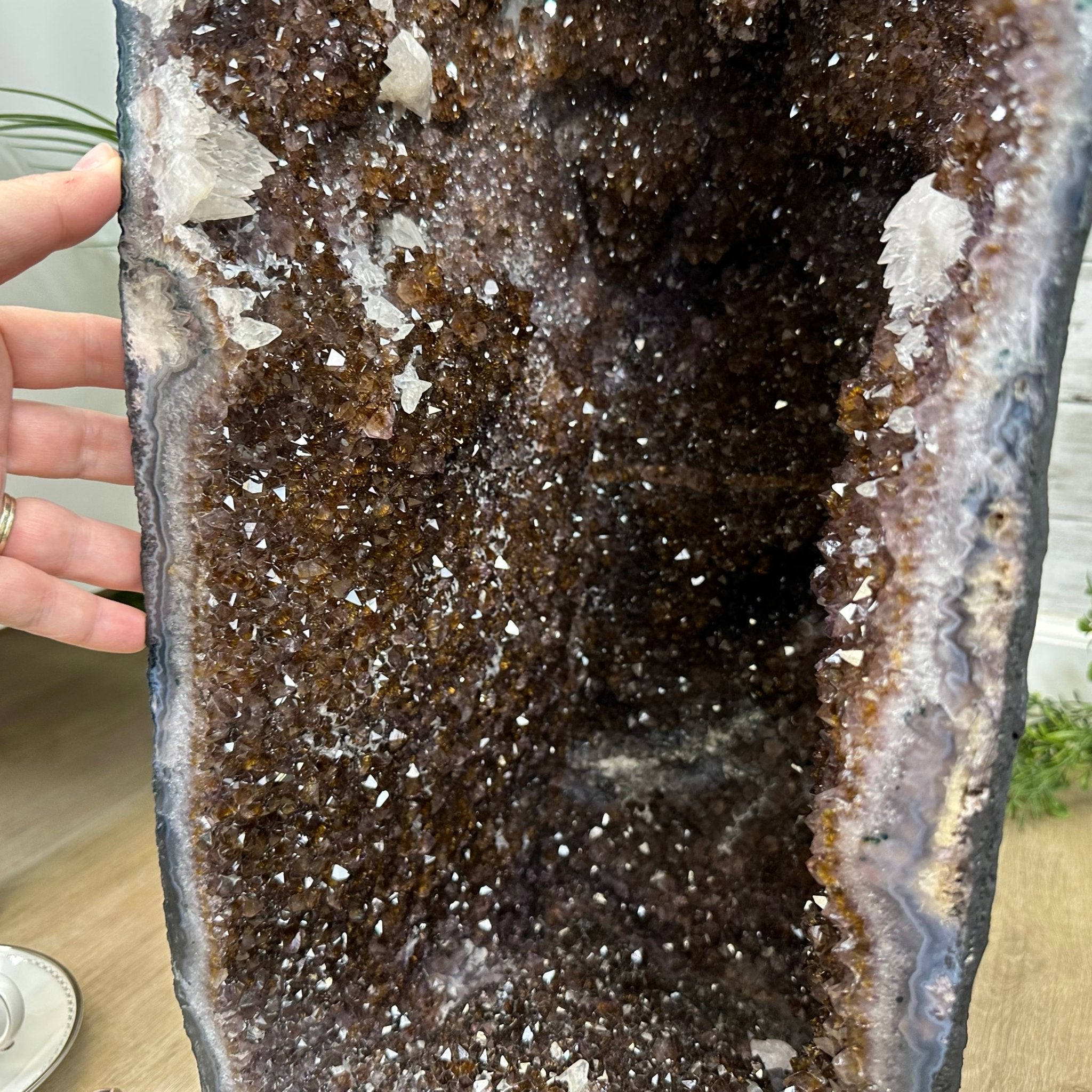 Extra Quality Brazilian Amethyst Cathedral, 128.5 lbs & 37.2" Tall, Model #5601-1225 by Brazil Gems - Brazil GemsBrazil GemsExtra Quality Brazilian Amethyst Cathedral, 128.5 lbs & 37.2" Tall, Model #5601-1225 by Brazil GemsCathedrals5601-1225