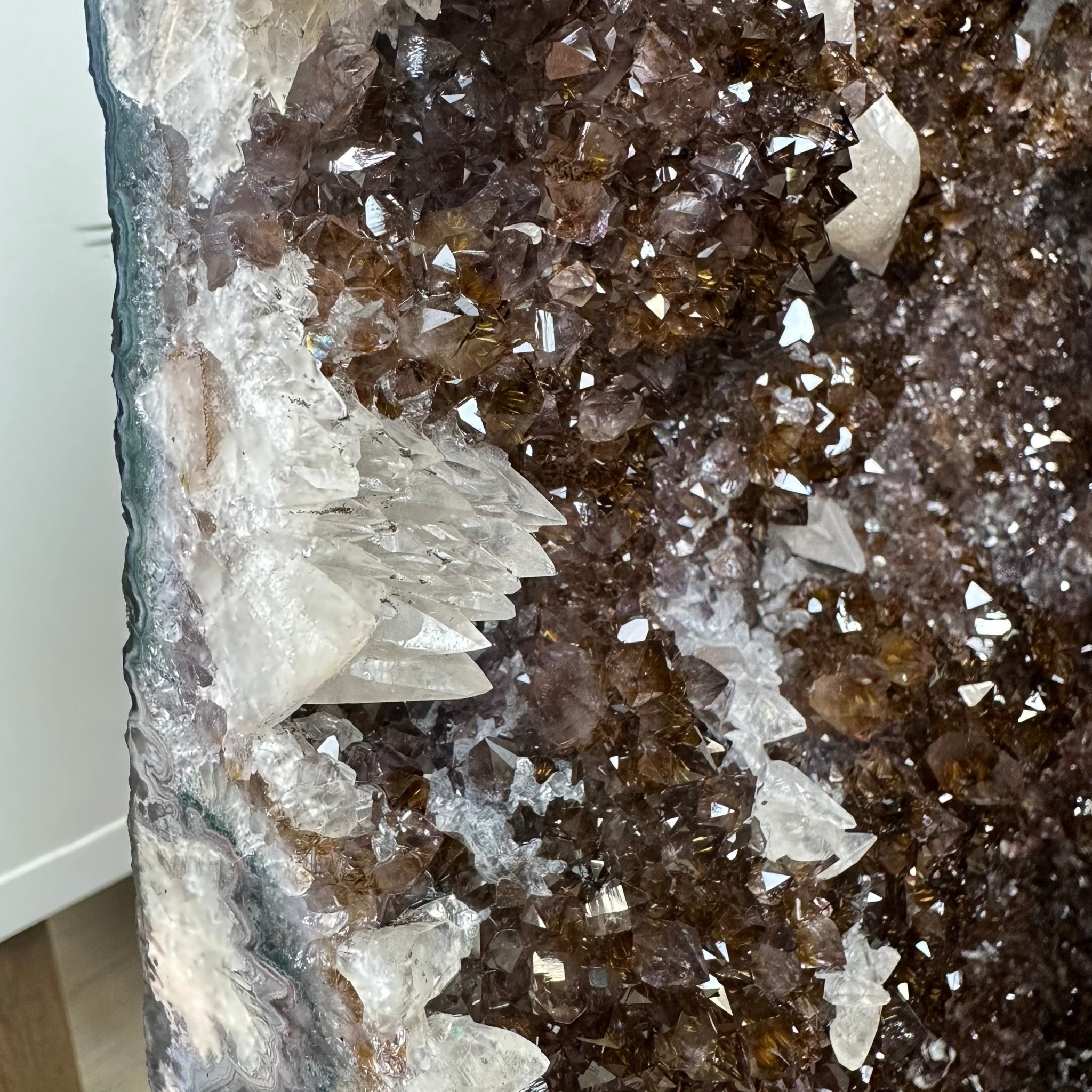 Extra Quality Brazilian Amethyst Cathedral, 128.5 lbs & 37.2" Tall, Model #5601-1225 by Brazil Gems - Brazil GemsBrazil GemsExtra Quality Brazilian Amethyst Cathedral, 128.5 lbs & 37.2" Tall, Model #5601-1225 by Brazil GemsCathedrals5601-1225