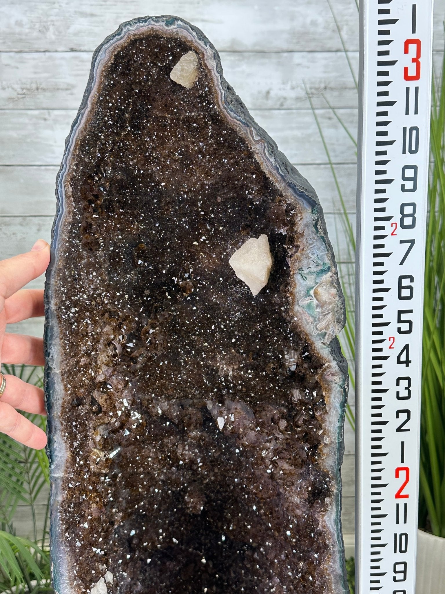 Extra Quality Brazilian Amethyst Cathedral, 128.5 lbs & 37.2" Tall, Model #5601-1225 by Brazil Gems - Brazil GemsBrazil GemsExtra Quality Brazilian Amethyst Cathedral, 128.5 lbs & 37.2" Tall, Model #5601-1225 by Brazil GemsCathedrals5601-1225