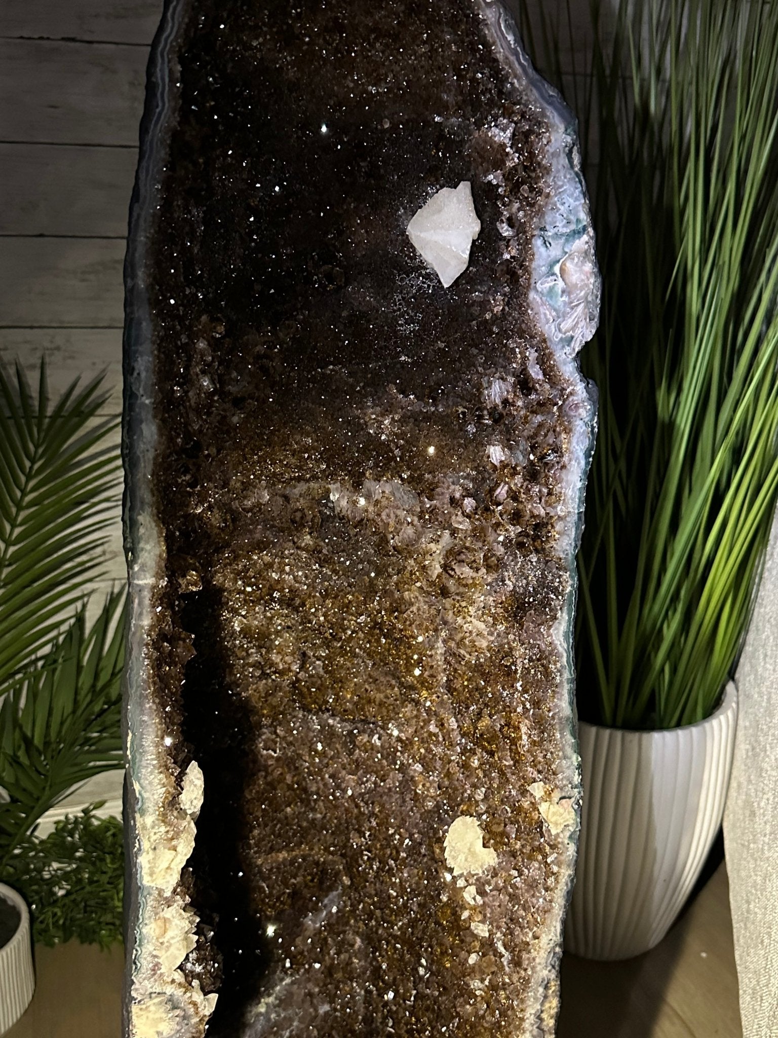 Extra Quality Brazilian Amethyst Cathedral, 128.5 lbs & 37.2" Tall, Model #5601-1225 by Brazil Gems - Brazil GemsBrazil GemsExtra Quality Brazilian Amethyst Cathedral, 128.5 lbs & 37.2" Tall, Model #5601-1225 by Brazil GemsCathedrals5601-1225