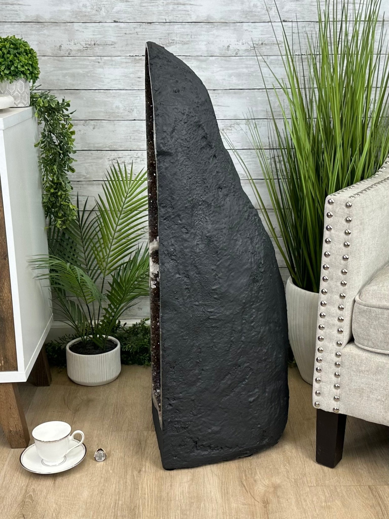 Extra Quality Brazilian Amethyst Cathedral, 128.5 lbs & 37.2" Tall, Model #5601-1225 by Brazil Gems - Brazil GemsBrazil GemsExtra Quality Brazilian Amethyst Cathedral, 128.5 lbs & 37.2" Tall, Model #5601-1225 by Brazil GemsCathedrals5601-1225