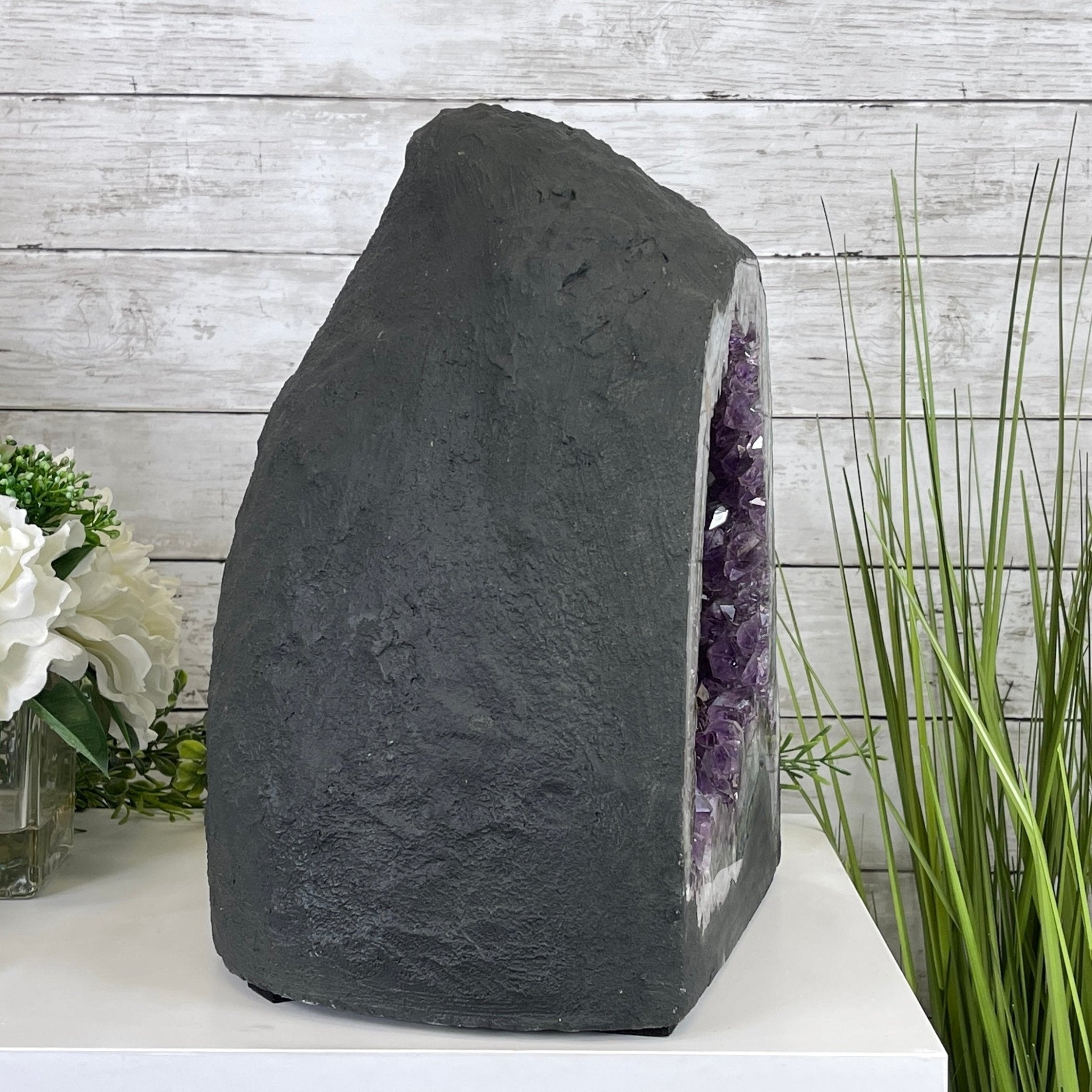 Extra Quality Brazilian Amethyst Cathedral, 13” tall & 48.7 lbs #5601-0611 by Brazil Gems - Brazil GemsBrazil GemsExtra Quality Brazilian Amethyst Cathedral, 13” tall & 48.7 lbs #5601-0611 by Brazil GemsCathedrals5601-0611