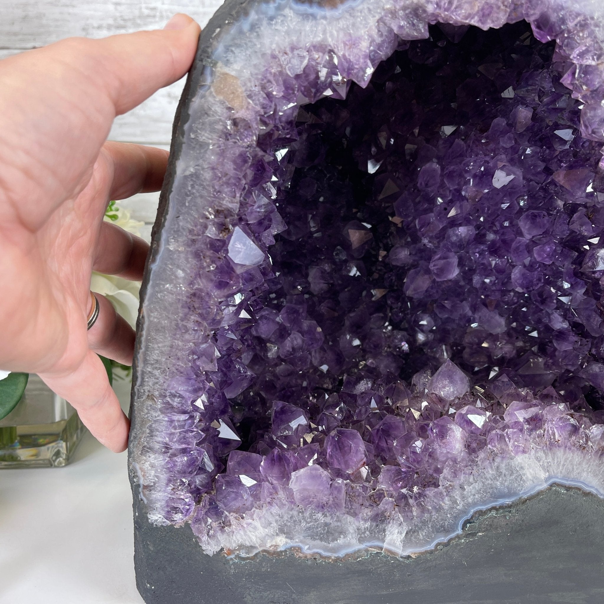 Extra Quality Brazilian Amethyst Cathedral, 13” tall & 48.7 lbs #5601-0611 by Brazil Gems - Brazil GemsBrazil GemsExtra Quality Brazilian Amethyst Cathedral, 13” tall & 48.7 lbs #5601-0611 by Brazil GemsCathedrals5601-0611