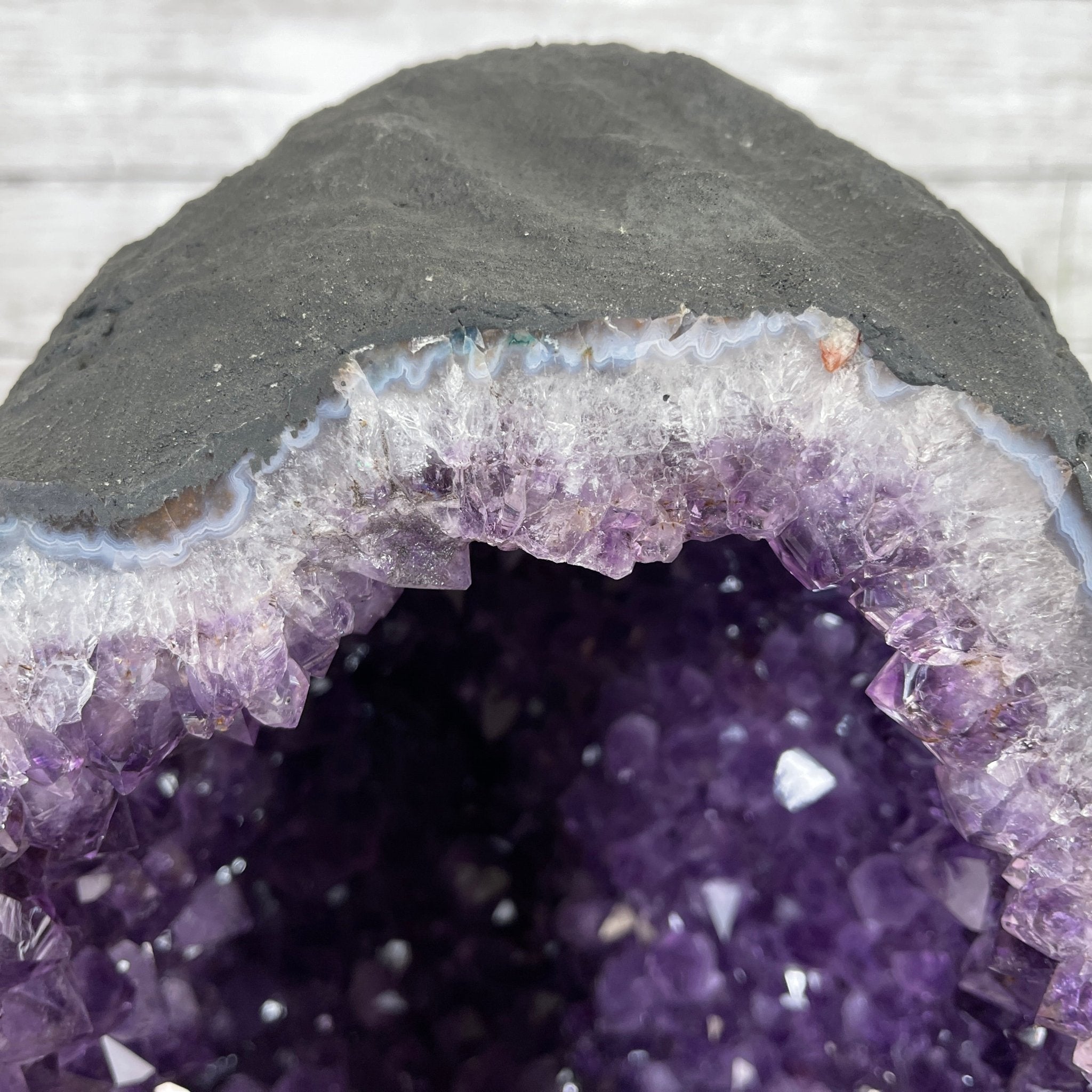 Extra Quality Brazilian Amethyst Cathedral, 13” tall & 48.7 lbs #5601-0611 by Brazil Gems - Brazil GemsBrazil GemsExtra Quality Brazilian Amethyst Cathedral, 13” tall & 48.7 lbs #5601-0611 by Brazil GemsCathedrals5601-0611