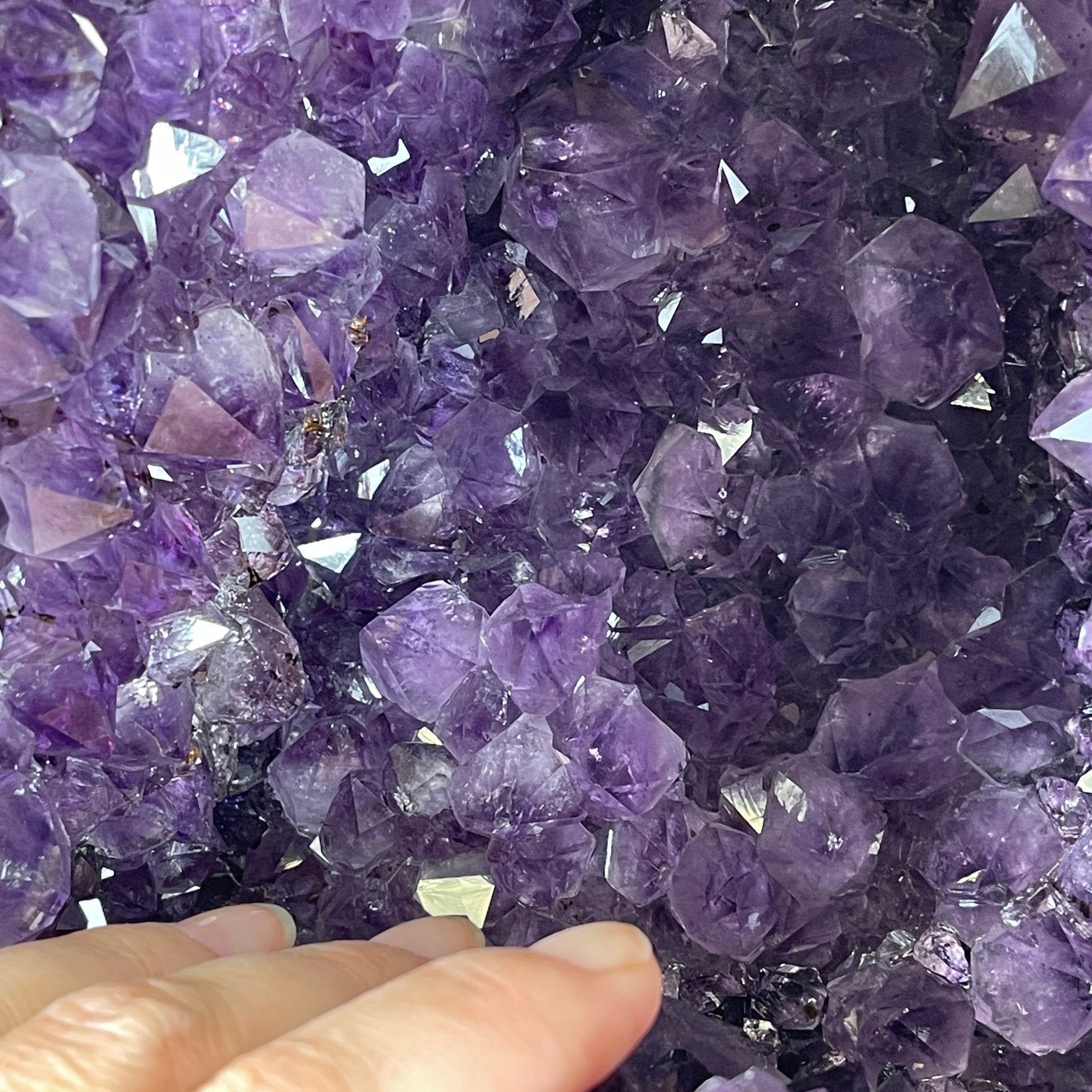 Extra Quality Brazilian Amethyst Cathedral, 13” tall & 48.7 lbs #5601-0611 by Brazil Gems - Brazil GemsBrazil GemsExtra Quality Brazilian Amethyst Cathedral, 13” tall & 48.7 lbs #5601-0611 by Brazil GemsCathedrals5601-0611