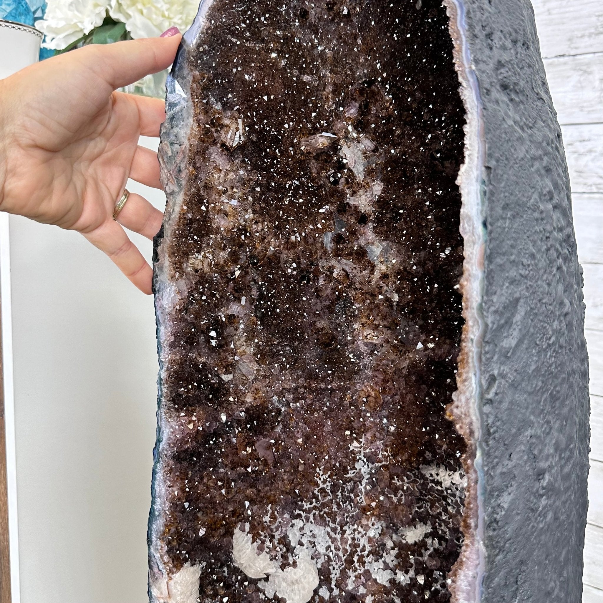 Extra Quality Brazilian Amethyst Cathedral, 131 lbs & 36" Tall #5601-1270 - Brazil GemsBrazil GemsExtra Quality Brazilian Amethyst Cathedral, 131 lbs & 36" Tall #5601-1270Cathedrals5601-1270