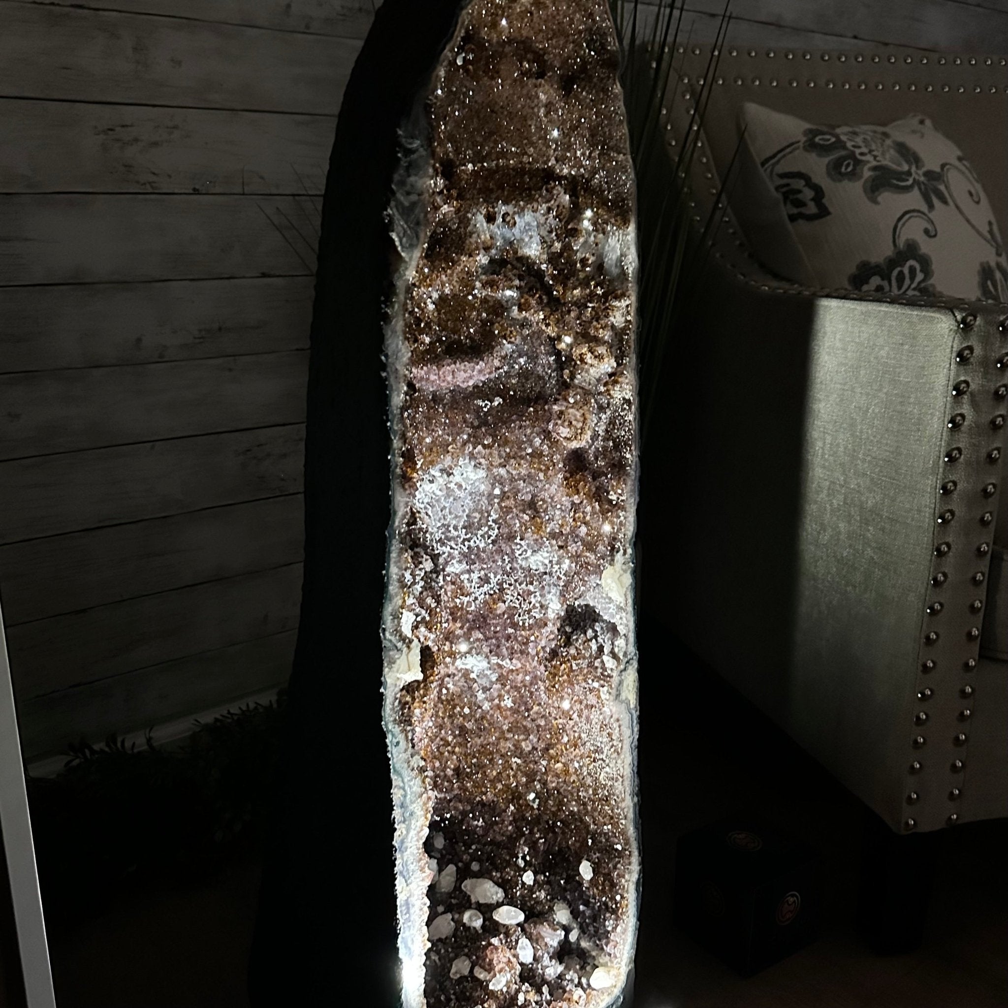 Extra Quality Brazilian Amethyst Cathedral, 131 lbs & 36" Tall #5601-1270 - Brazil GemsBrazil GemsExtra Quality Brazilian Amethyst Cathedral, 131 lbs & 36" Tall #5601-1270Cathedrals5601-1270